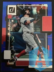 Kyle Schwarber “Waltham” Panini 2022 Donruss Holo Blue #144